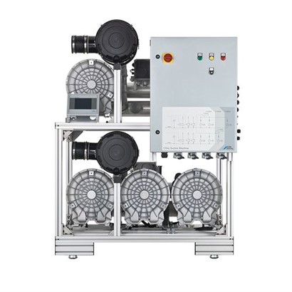 سیستم ساکشن مرکزی خشک، کنترلر و پایه مدل V15000